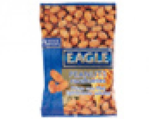 Amendoins fritos com mel eagle snacks ligeiramente salgados 75g , Eagle , 59918 , 8410148511603